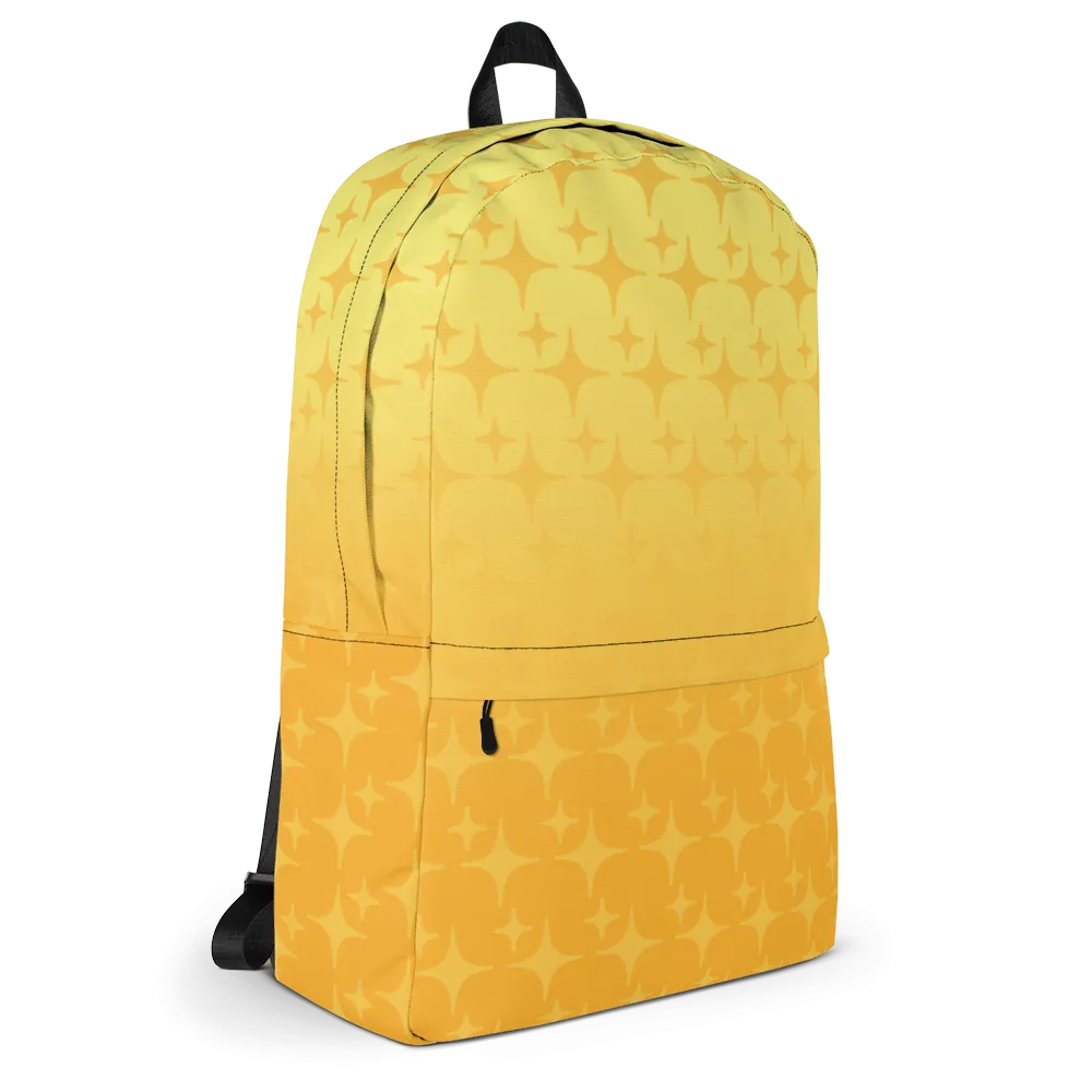 Yellow Ghost Sparkle Backpack