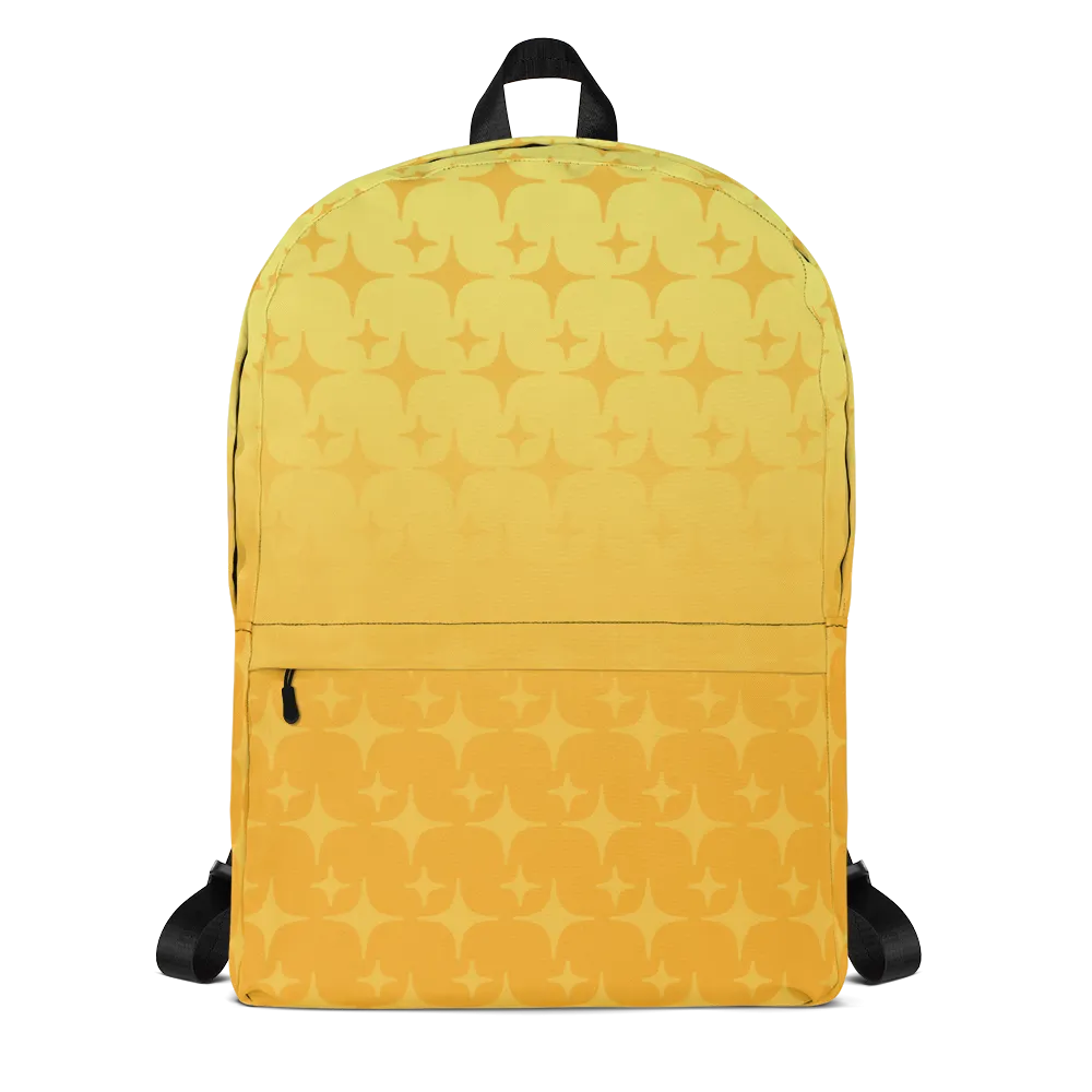 Yellow Ghost Sparkle Backpack